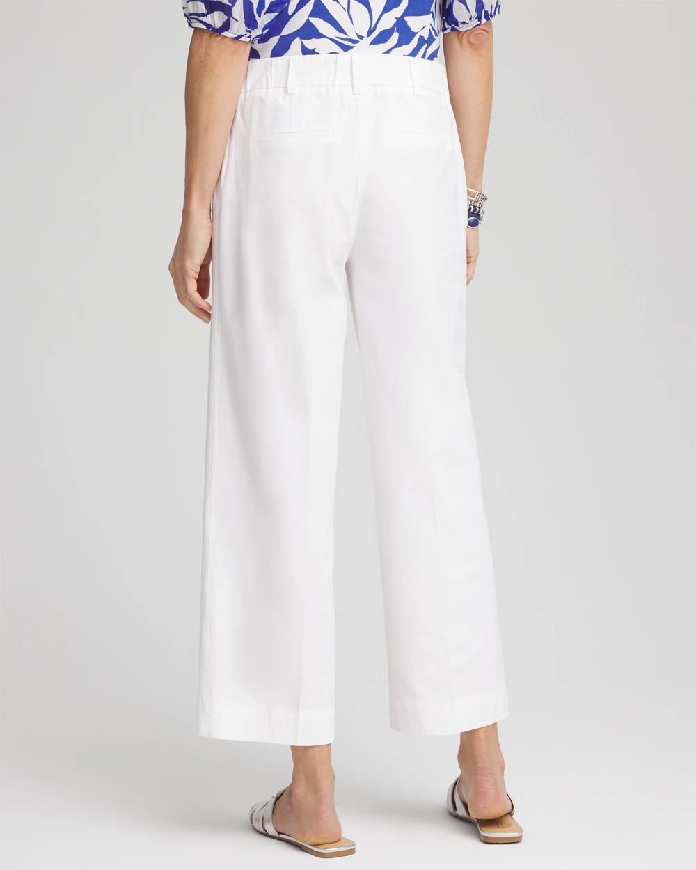 Y's cropped wid pants Cropped Wide Leg Pants by Yohji Yamamoto
